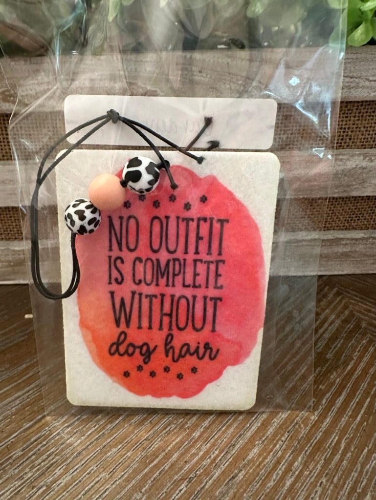 No Outfit is Complete Without Dog Hair || Air Freshener