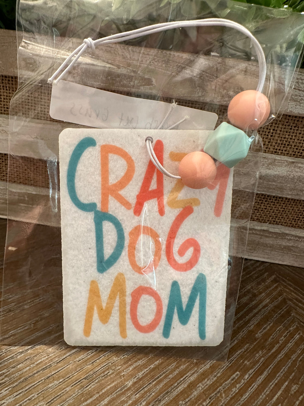 Crazy Dog Mom Air Freshener