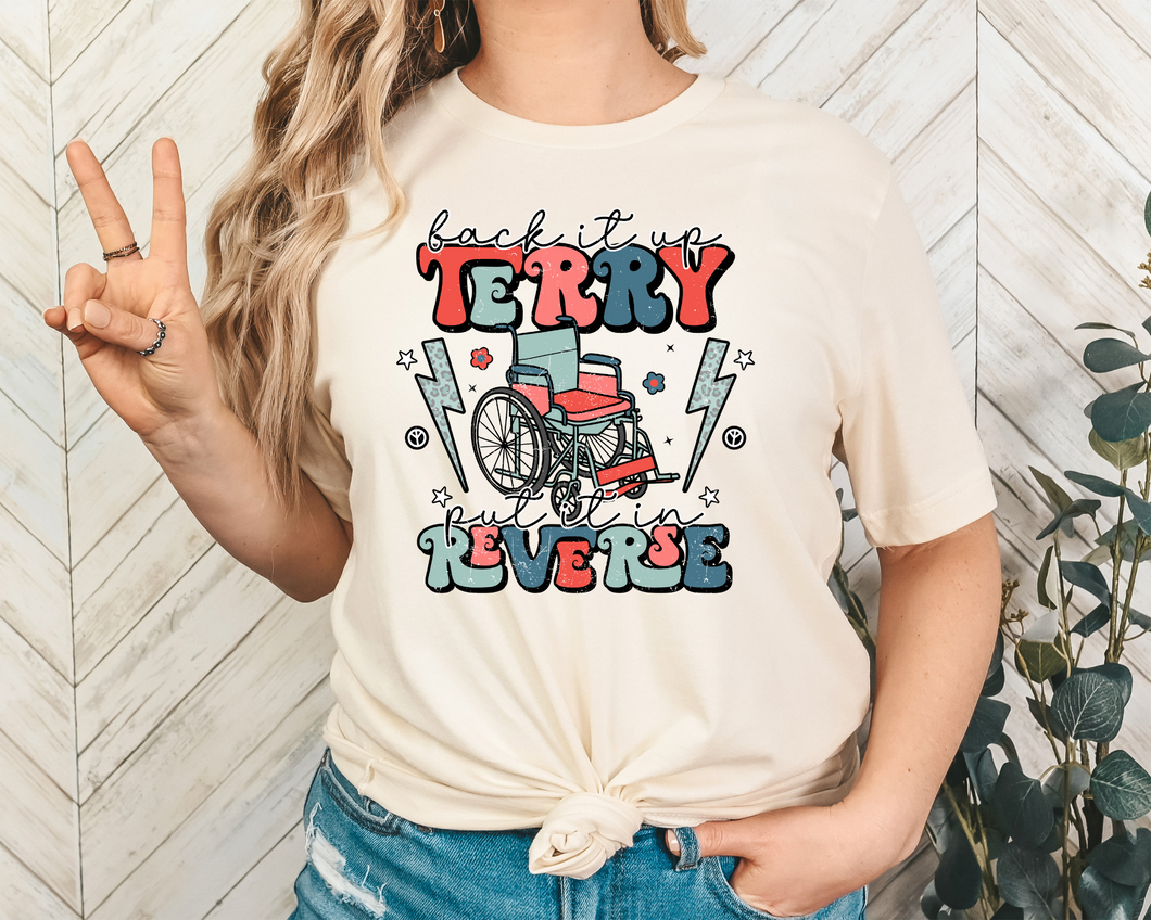 Back it Up Terry || Women's T-Shirt